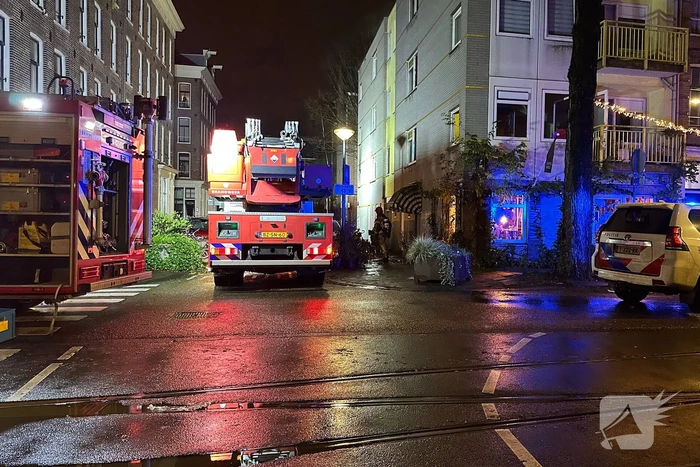 Ontplofte boiler zorgt voor brand