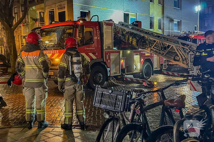 Ontplofte boiler zorgt voor brand