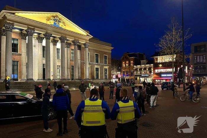Demonstranten verzamelen zich voor demonstratie van Syrische premier