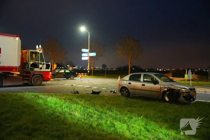 Ongeval veroorzaakt filevorming in dorp