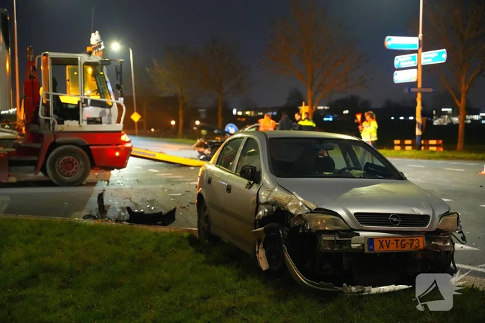Ongeval veroorzaakt filevorming in dorp