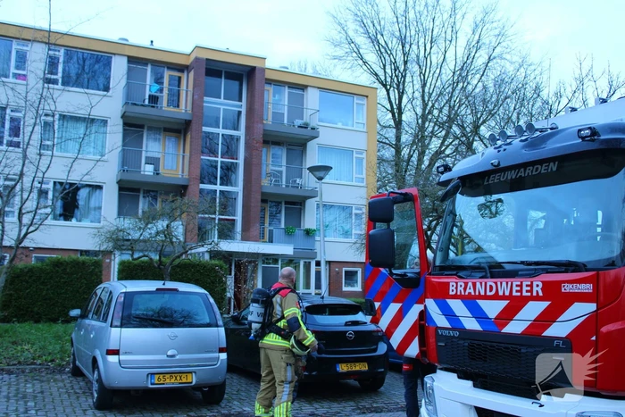 Brandweer doet metingen naar koolstofmonoxide