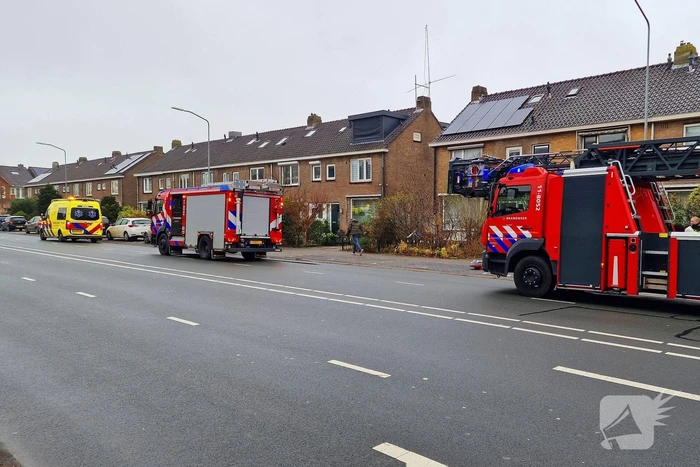 Kaars zorgt voor rookontwikkeling in woning
