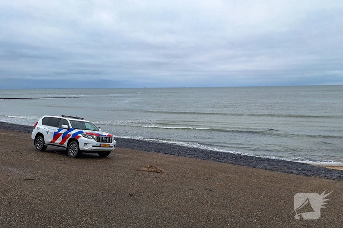 Controle bij kust na vonst drugs