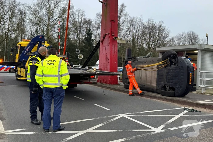 Paniekmanoeuvre leidt tot ongeval op ophaalbrug