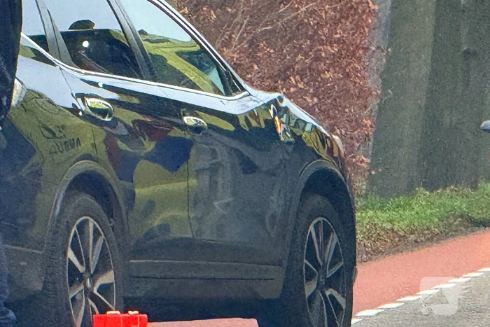 Fietser gewond bij botsing met auto