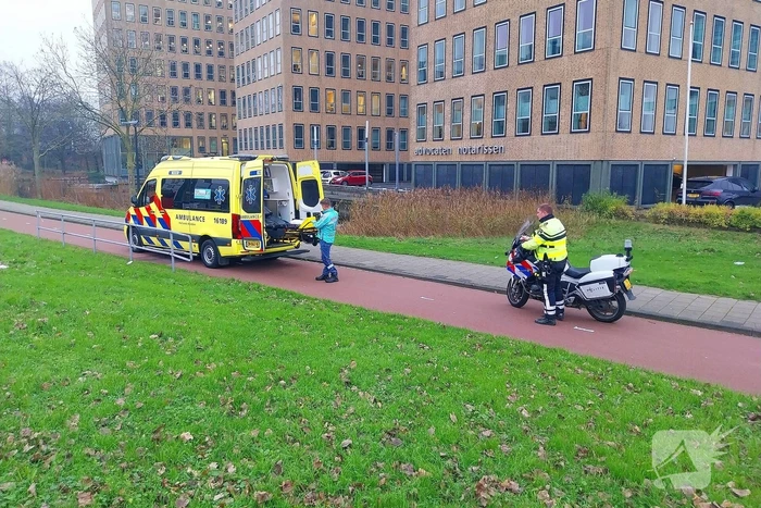 Scooterrijder gewond bij enkelzijdig ongeval