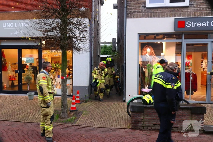 Drukke winkelstraat afgesloten wegens gaslucht
