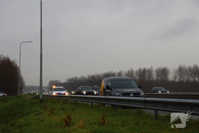 Snelweg afgesloten wegens hulp aan paard