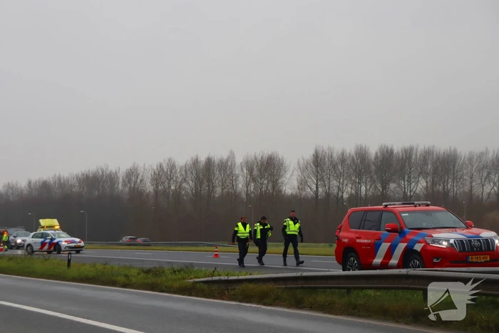 Snelweg afgesloten wegens hulp aan paard