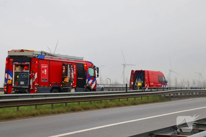Snelweg afgesloten wegens hulp aan paard