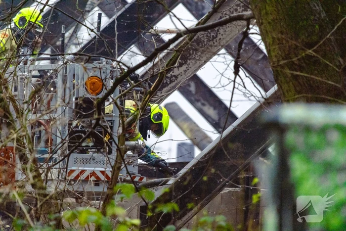 Pannenkoekenhuis compleet verwoest na enorme brand