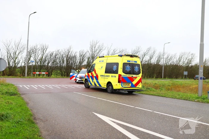 Motorrijder gewond bij ongeval op provinciale weg