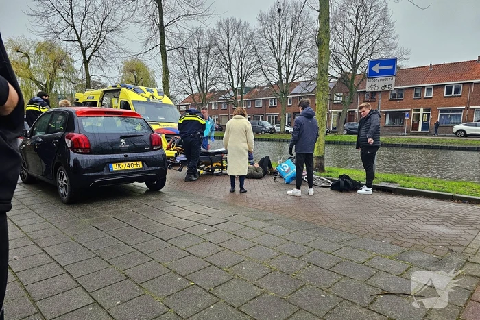 Fietser gewond bij aanrijding