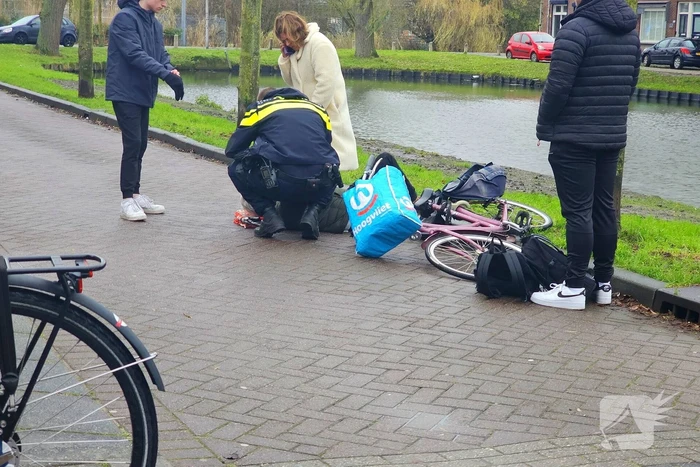 Fietser gewond bij aanrijding