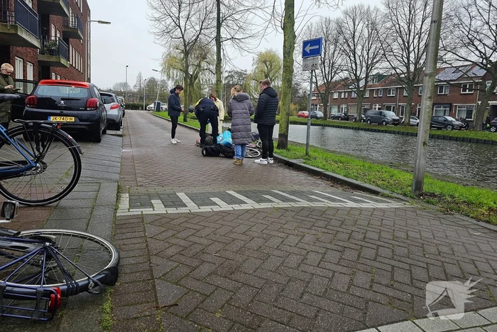 Fietser gewond bij aanrijding