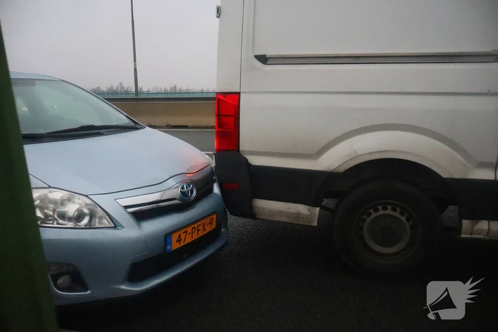 Forse schade bij kettingbotsing