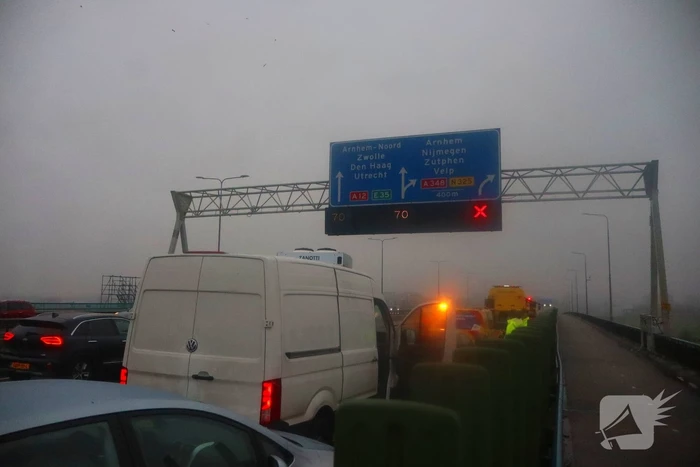 Forse schade bij kettingbotsing