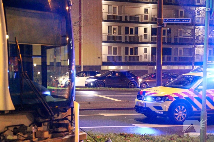 Meerdere gewonden bij ernstige botsing tussen auto en tram