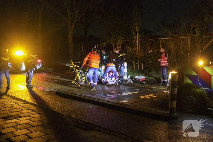 Fietser zwaargewond na val, traumateam ingezet