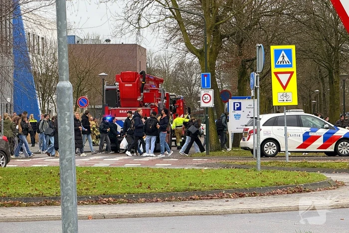 School ontruimd vanwege brand