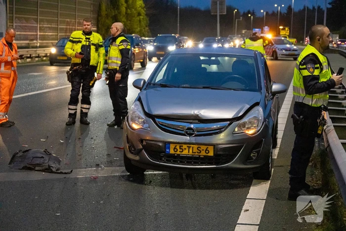 Drie voertuigen betrokken bij ongeval op snelweg