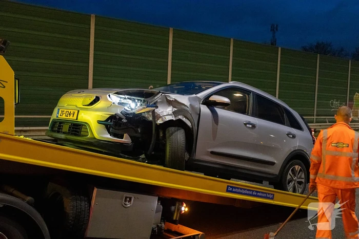 Drie voertuigen betrokken bij ongeval op snelweg