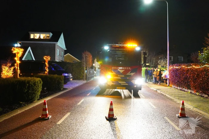 Schoorsteenbrand in vrijstaande woning