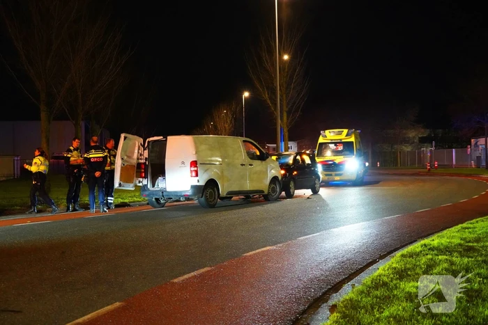 Bestuurder aangehouden na frontale aanrijding