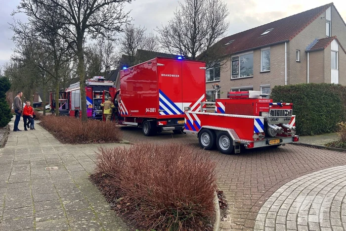 Brand in woning snel onder controle