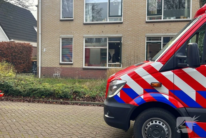 Brand in woning snel onder controle