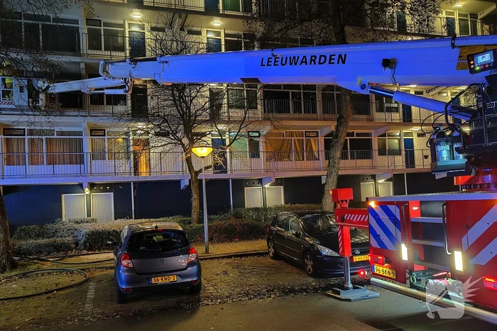 Uitslaande brand in flatwoning
