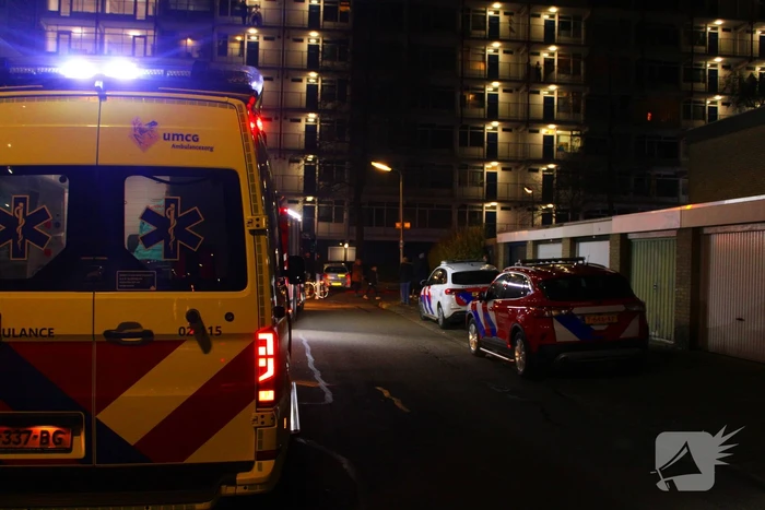 Uitslaande brand in flatwoning