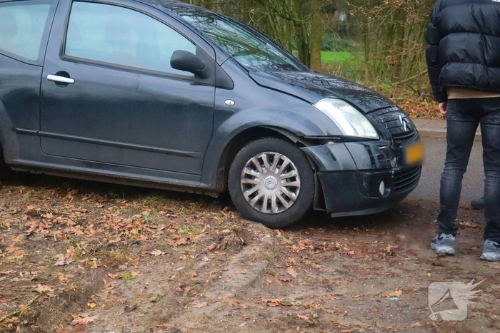 Twee botsen op elkaar