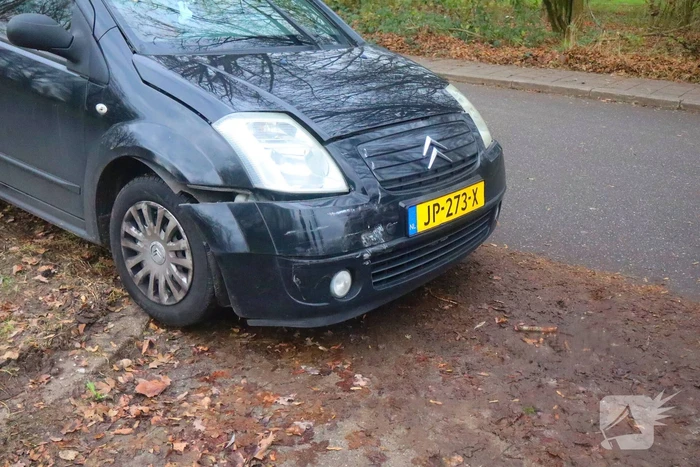 Twee botsen op elkaar