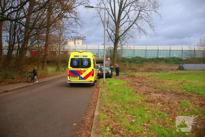 Twee botsen op elkaar