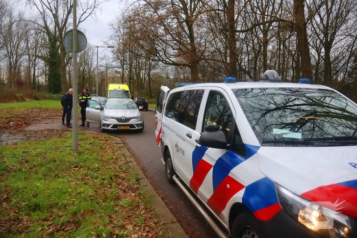 Twee botsen op elkaar