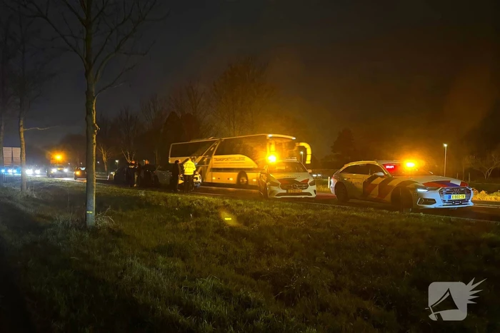 Drie auto's betrokken bij kop-staartaanrijding