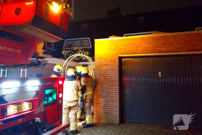 Brandweer ingezet voor brand in schoorsteen