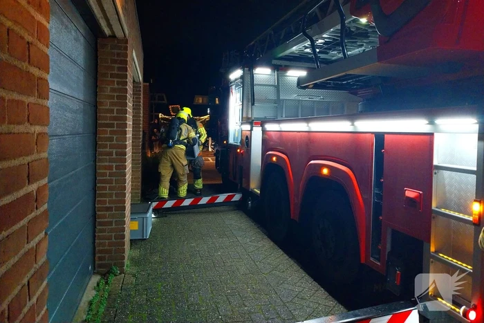 Brandweer ingezet voor brand in schoorsteen