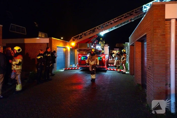 Brandweer ingezet voor brand in schoorsteen