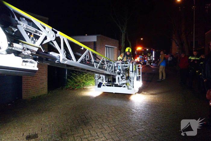 Brandweer ingezet voor brand in schoorsteen