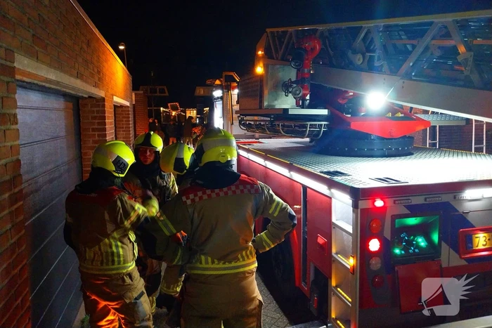 Brandweer ingezet voor brand in schoorsteen