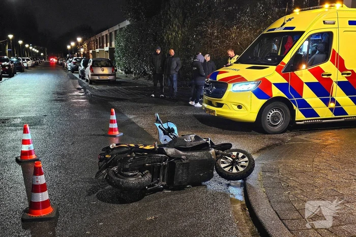 Opnieuw ongeval met scooterrijder