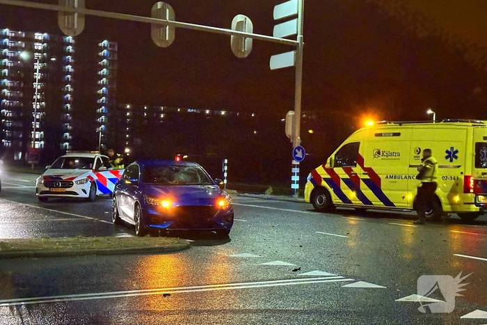 Fietser gewond bij aanrijding met auto