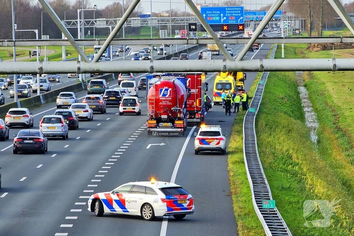 ongeval rijksweg a12 l 107,6 ede