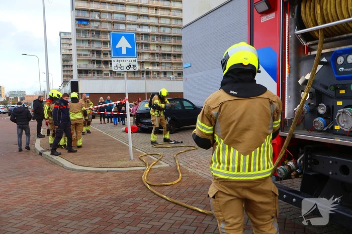 Grote belangstelling bij oefening