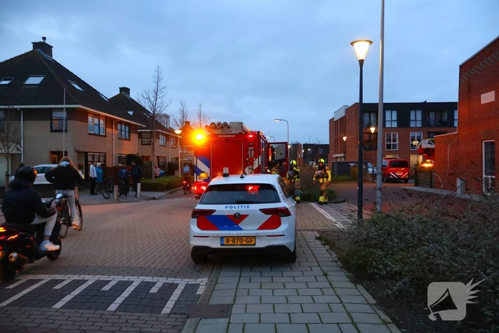 Brand in meterkast van woning snel geblust