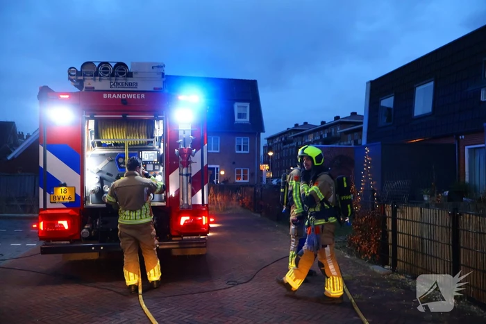 Brand in meterkast van woning snel geblust
