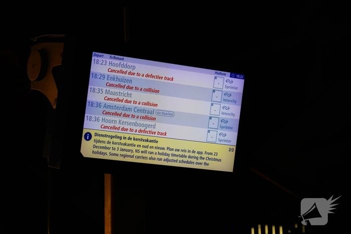 Treinverkeer gestremd door aanrijding met persoon